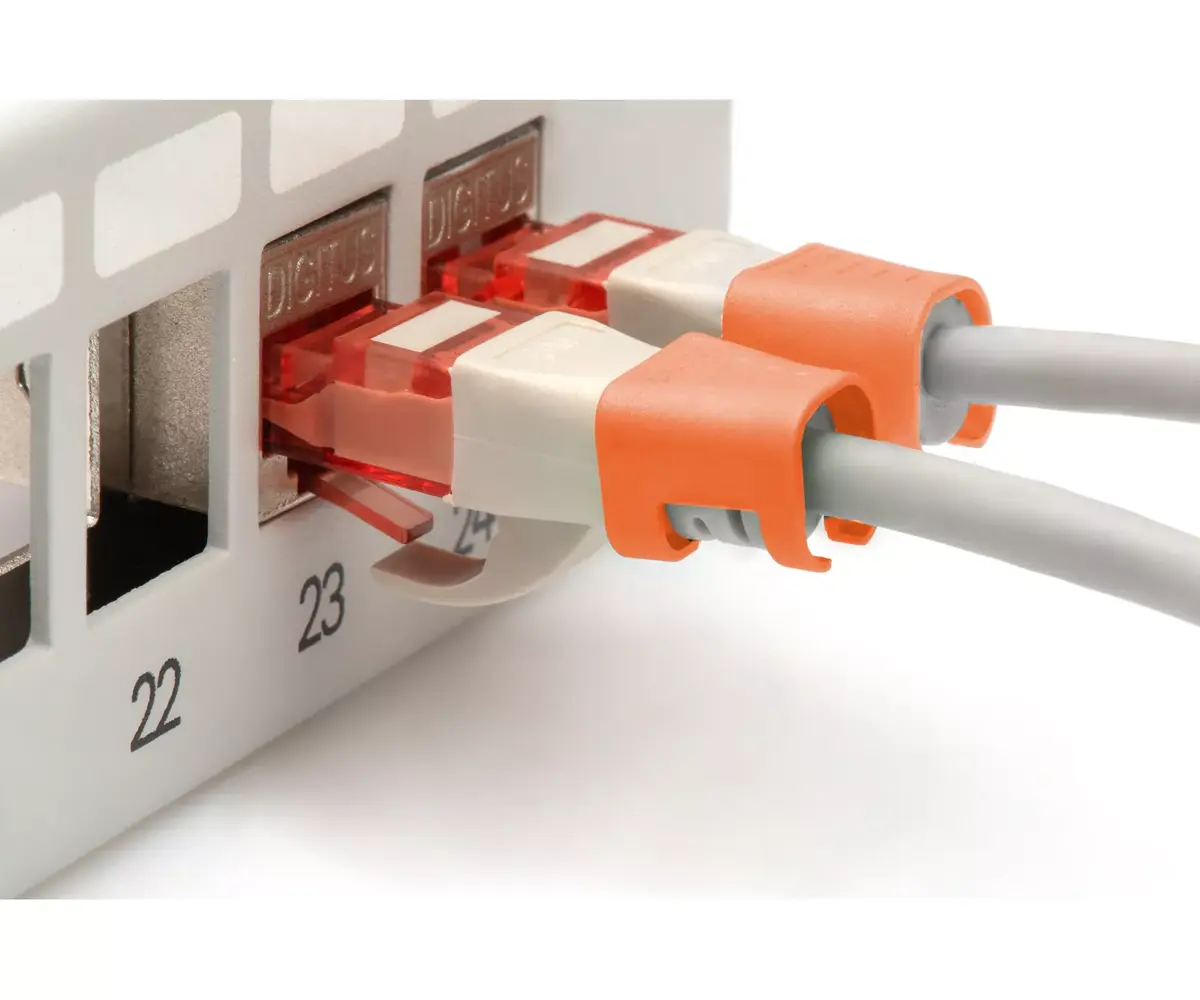 Krāsu kodēšanas klips Digitus Color clips for Patch cable Photo 3