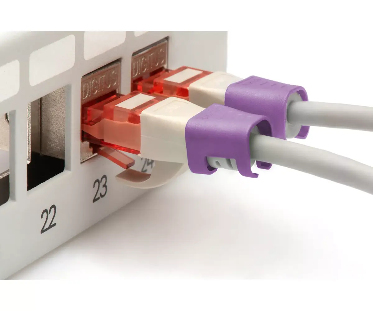 Цветовой кодирующий клип Digitus Color clips for Patch cable Photo 3