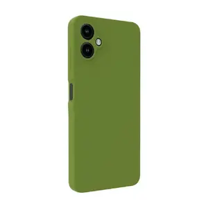 Защитный силиконовый чехол Soft Touch Evelatus для Samsung Galaxy A06 5G — армейский зелёный