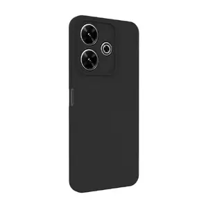 Силиконовый чехол Soft Touch Evelatus для Xiaomi Redmi 13 4G — черный