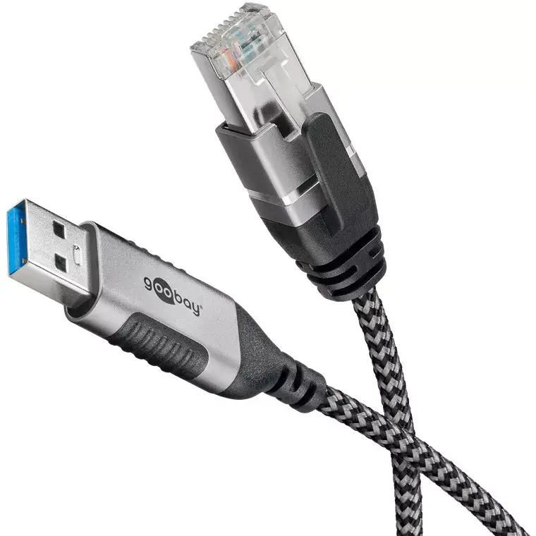 Переходник Goobay 74394 USB 3.0 Type A RJ45 Photo 2