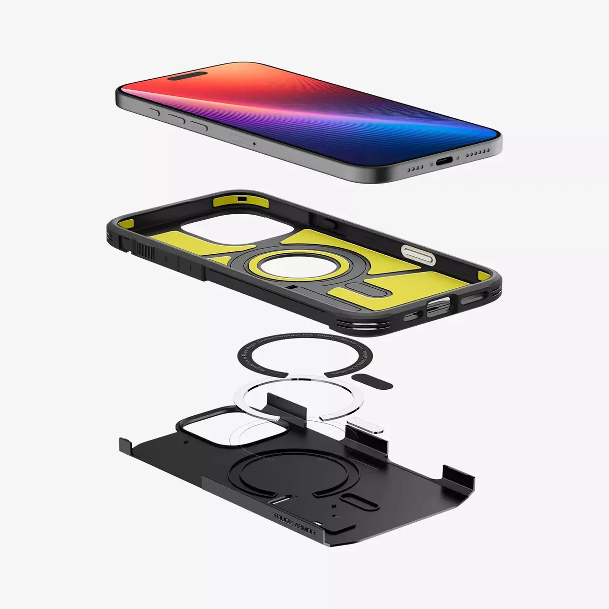 Vāks Spigen Tough Armor T AI iPhone 16 Pro Photo 5