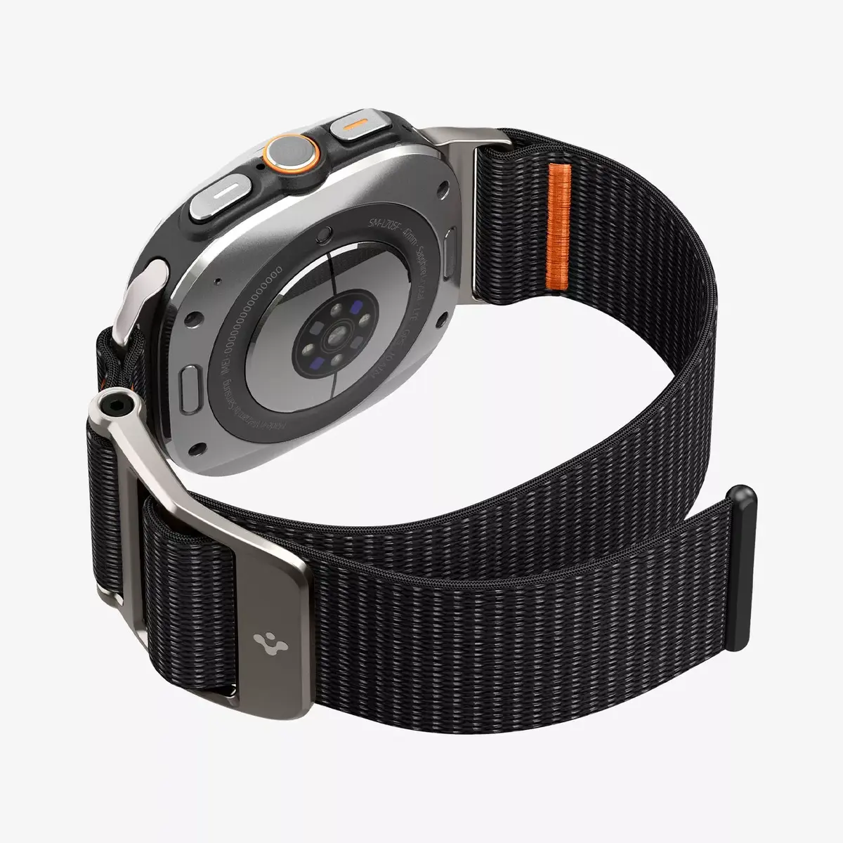 Spigen Galaxy Watch Ultra siksna melna Photo 4