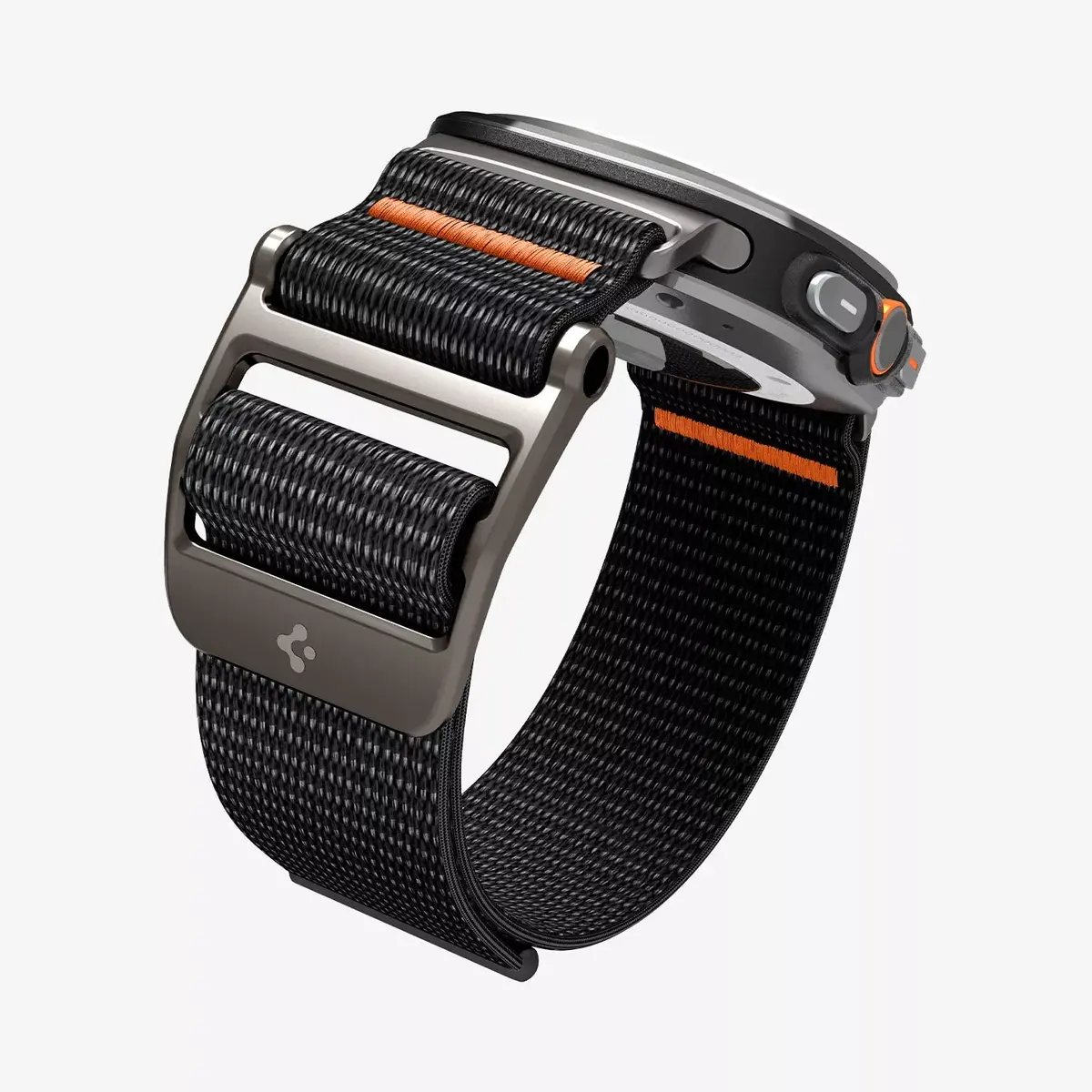 Spigen Galaxy Watch Ultra siksna melna Photo 5
