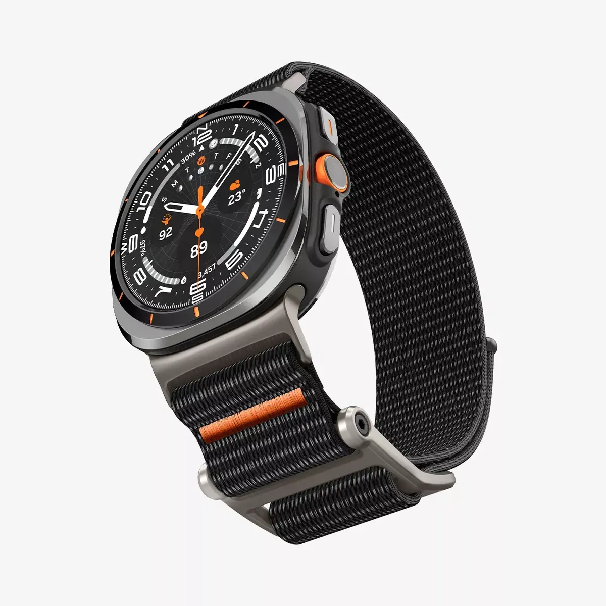 Spigen Galaxy Watch Ultra siksna melna Photo 6