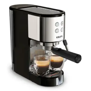 Espresso machine Krups Virtuoso XP441810 Manual 1.1L 1350W Black