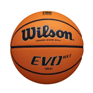 Баскетбольный мяч Wilson EVO NXT FIBA Game Ball WTB0965XB оранжевый размер 7