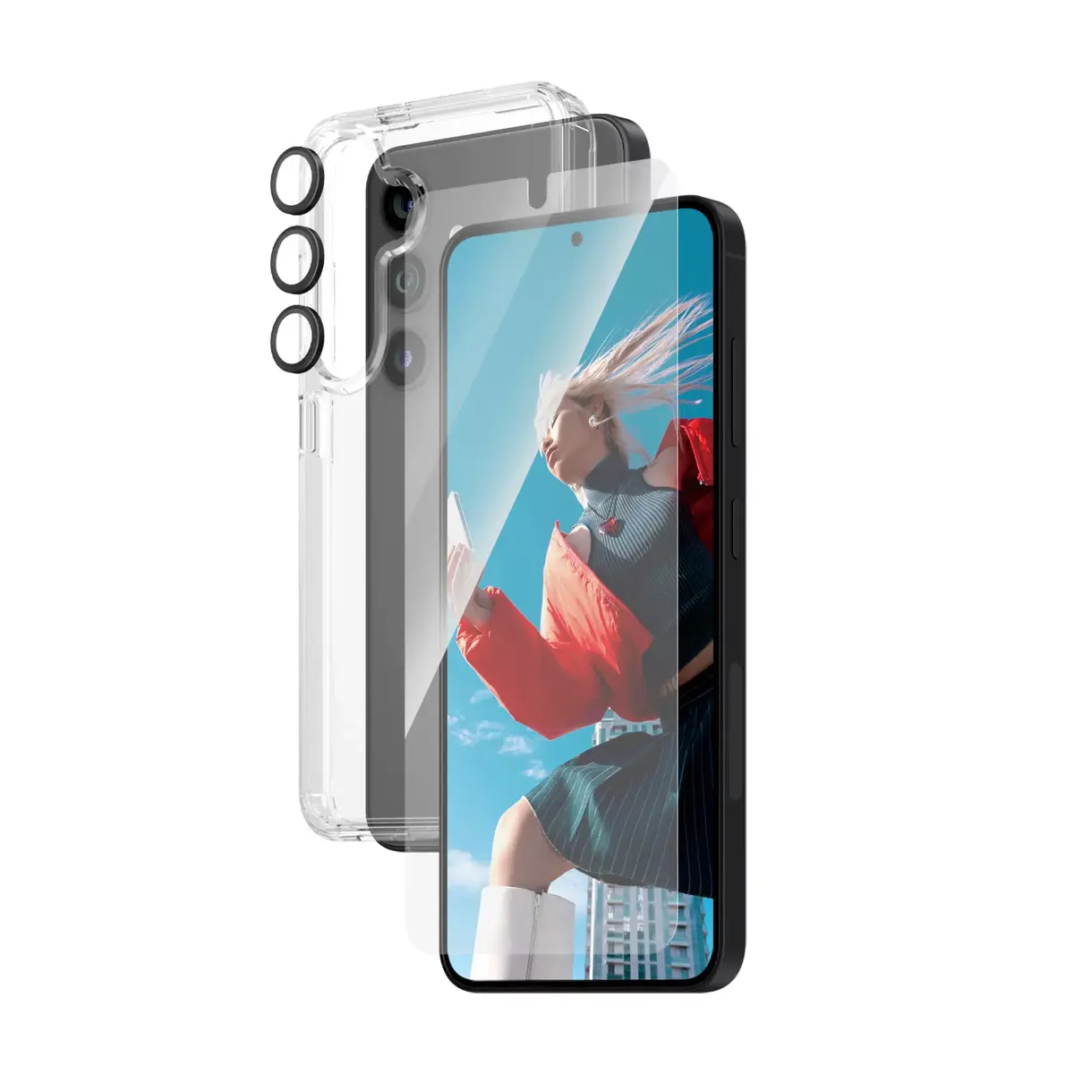 PanzerGlass 3-in-1 Pack Samsung Galaxy S24 Photo 2