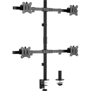 InLine Desk Bracket for 4x TV LED TFT Display up to 81cm 32" max 9kg