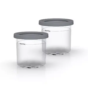Ice Cream Maker Accessory Ninja XSK2PNT300EUK Grey Transparent 2 pcs
