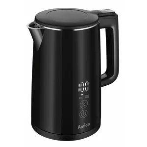 Electric kettle Amica 1.7L 2200W black