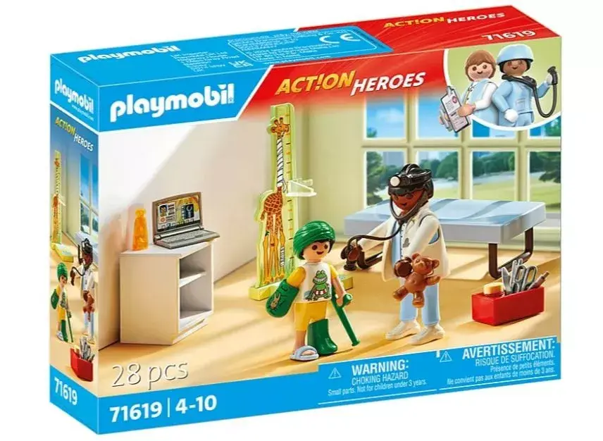 Darbības/Piedzīvojumu Playmobil Action 71619 Krāsains Rotaļlietu