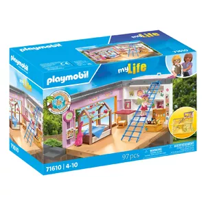 Дом Playmobil My Life Детская комната Многоцветный 71610