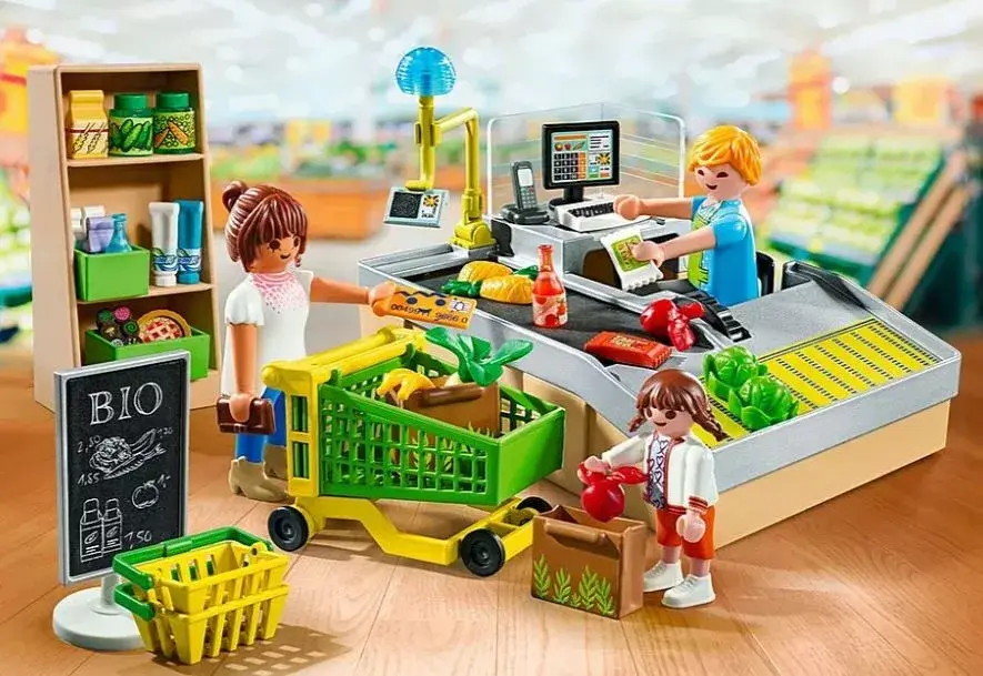 Игровой набор Playmobil Супермаркет 71648 Photo 3