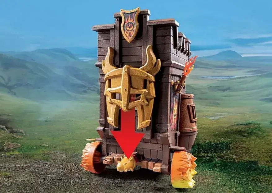 PLAYMOBIL 71643 Kaujas rati ar uguns lielgabalu Photo 2