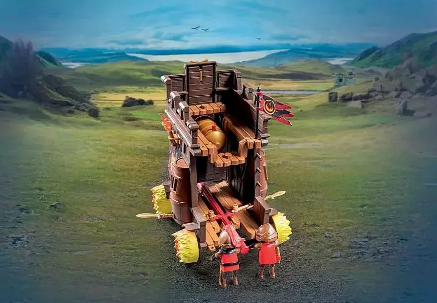 PLAYMOBIL 71643 Kaujas rati ar uguns lielgabalu Photo 5