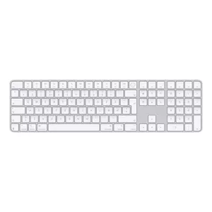 Apple Magic Keyboard Универсальная USB + Bluetooth QWERTY Норвежская Белая