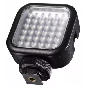 Walimex 20341 melnais LED prožektors 36 spuldzes 6500K