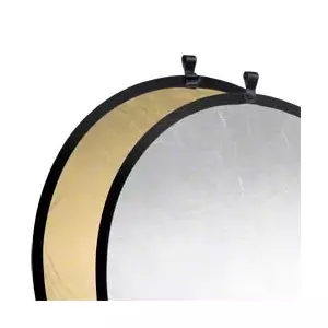 Рефлектор Walimex 17690 Круглый Золотой Серебряный 107 см