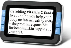 Digital magnifier Levenhuk DTX 43 — 3.5" display, 4× magnification