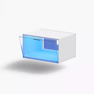 Smart LED Display Panel Nanoleaf SQFX01E00-1WT Expansion 1 Pack — modular square expansion panel for Nanoleaf lighting system