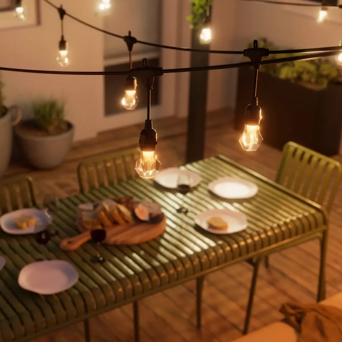 Nanoleaf Essentials NF084E00-20SLO outdoor string lights 15 m Photo 5