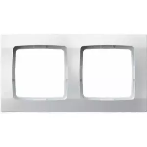 Outlet box accessory Ospel R-2S/00 White plastic, 1 pc
