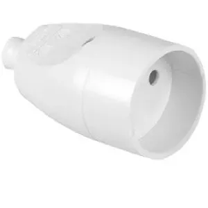 Portable socket Opal GN-161 White 2P — portable electrical outlet, two-pole, white
