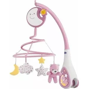 Музыкальная мобильная карусель CHICCO Next2Dreams, розовая