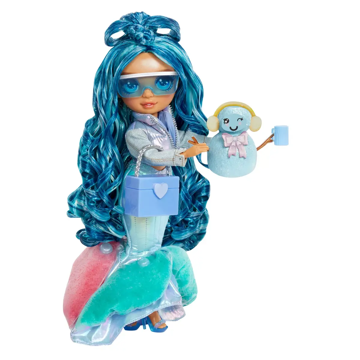 Modes lelle Rainbow High Winter Wonderland Doll Skyler Blue Photo 8