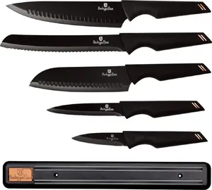 Kitchen Knife Set berlinger haus BH-2698 — 5-piece set with magnetic strip