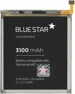 Replacement Li-Ion Battery for Samsung Galaxy A40, Partner Tele.com Blue Star PREMIUM, 3100 mAh