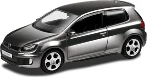 Daffi Volkswagen Golf GTI model car, black, scale not specified, MPN 512538