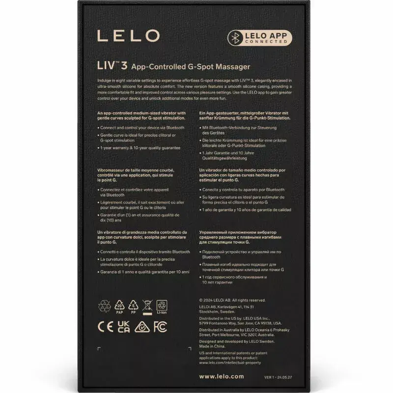 Вибратор LELO LIV™ 3 G-SPOT STIMULATOR Photo 4