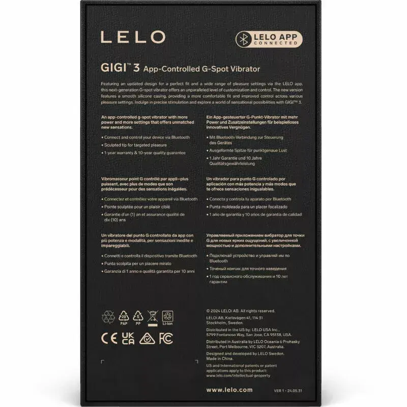 Вибратор LELO GIGI™ 3 Photo 4