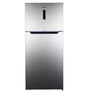 Freestanding refrigerator Brandt BFD7870NX, Total 415 L (Fridge 321 L / Freezer 94 L), No Frost, stainless steel, 70 cm