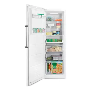 Upright freezer BRANDT BFU8620NW — 274 L, frost-free, LED lighting, reversible door