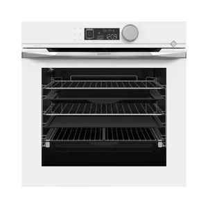 Built-in electric oven De Dietrich DOP4556W — white stainless steel, pyrolytic cleaning, Air Fry, 275°C, A+