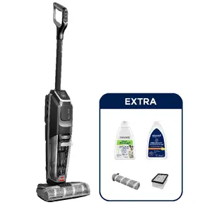 Upright vacuum Bissell CrossWave OmniForce Edge Pro — Battery 25.9V, 200W, Dry & Wet, PTFE filter, Bagless, Black