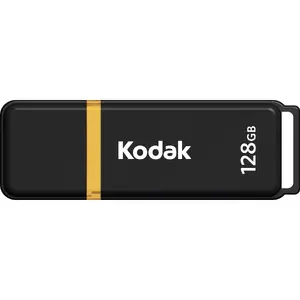 USB флеш-накопитель Kodak K100 128 ГБ USB Type-A 3.2 Gen 1 (3.1) черный/желтый, чтение 100 МБ/с запись 12 МБ/с