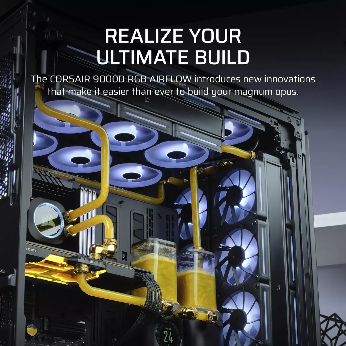 Компьютерный корпус Corsair 9000D RGB AIRFLOW Photo 2