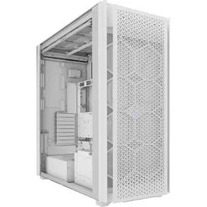 Корпус для ПК CORSAIR 9000D RGB AIRFLOW Full Tower белый — нержавеющая сталь, закалённое стекло, поддержка ATX, видеокарта до 400 мм