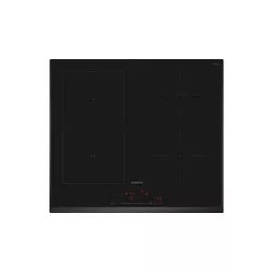Siemens iQ100 ED651HSC1E индукционная варочная панель 4 зоны, 59.2×51×522 мм, чёрная, гибкая/комби зона, 6900 Вт