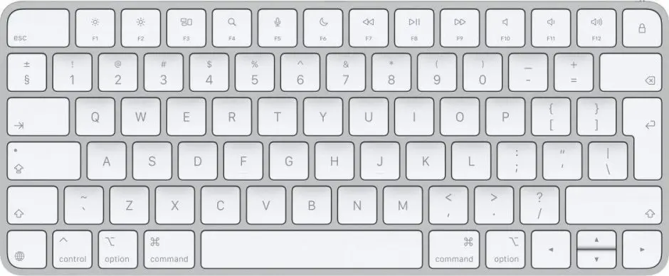 Apple Magic tastatūra Mini vadu un