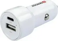 Car charger SKROSS SKCHCA0365WPDCN 65W PD with integrated USB-C cable
