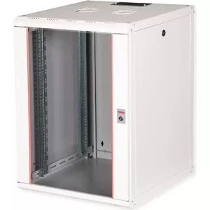 Wall mounted rack ROLINE Pro 16 U 600x600 grey IP20