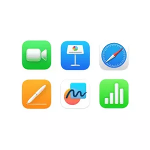 Powerful apps built in.