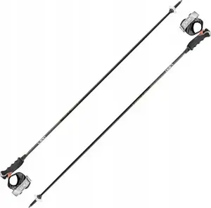 Trekinga nūjas Leki 3D Carbon 12 130 — vieglas oglekļa saliekamās nūjas, garums 130 cm