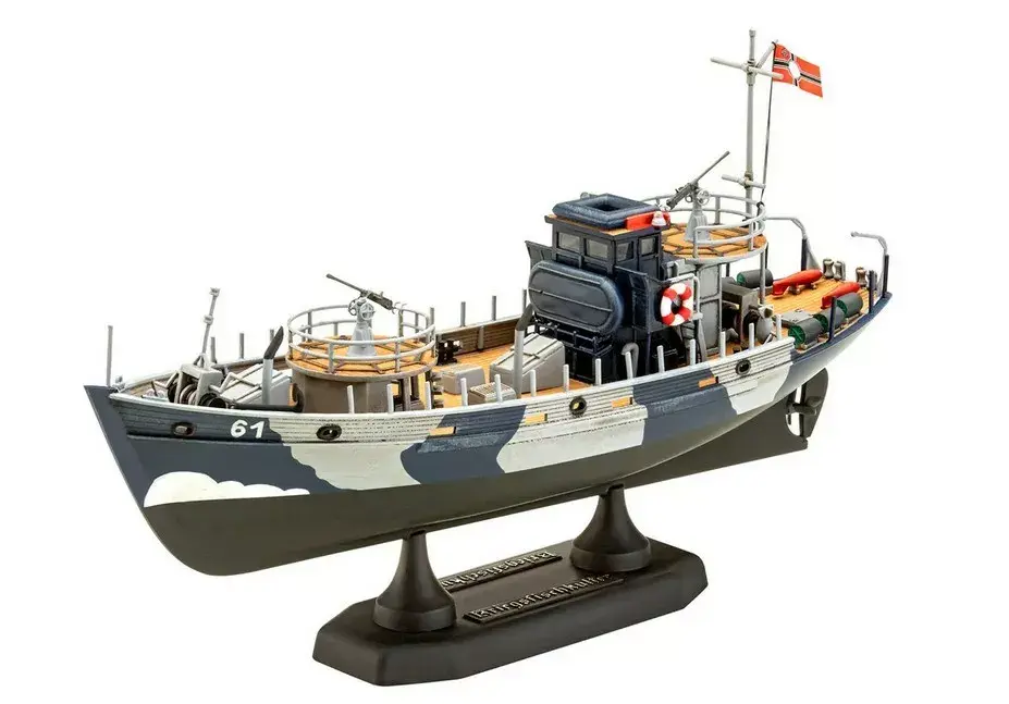 REVELL plastmasas modelis Kriegsschiffkutter 1:144 Photo 2