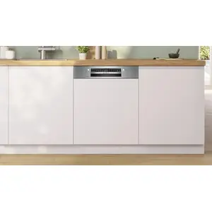 Built-in dishwasher Bosch SMI4ECS28E — 14 place settings, 6 programs, A energy class, 42 dB